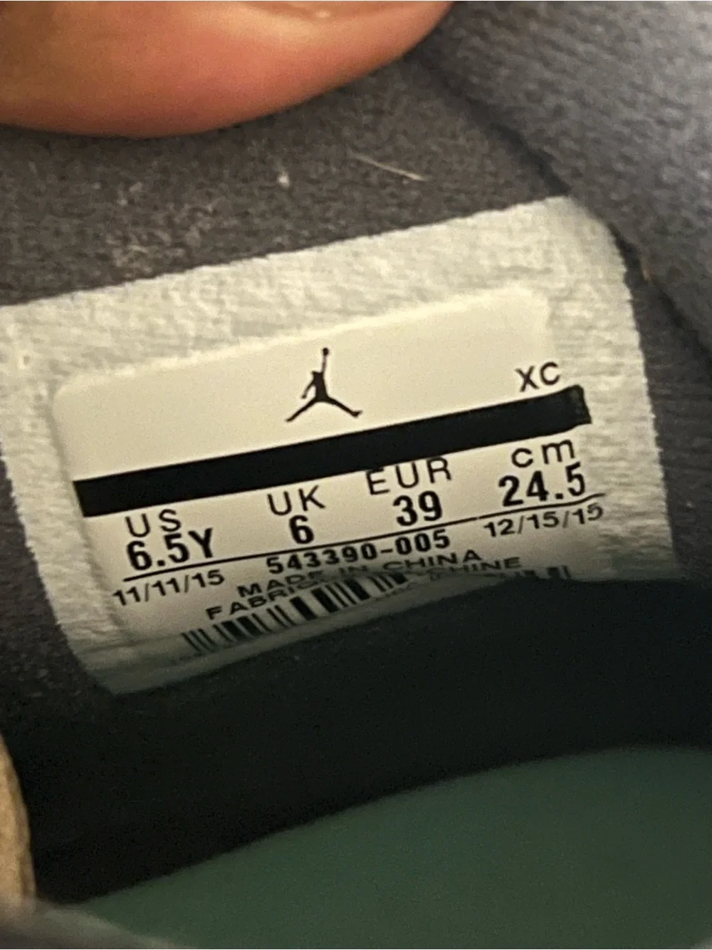 Jordan 6 Retro Green Glow (GS)